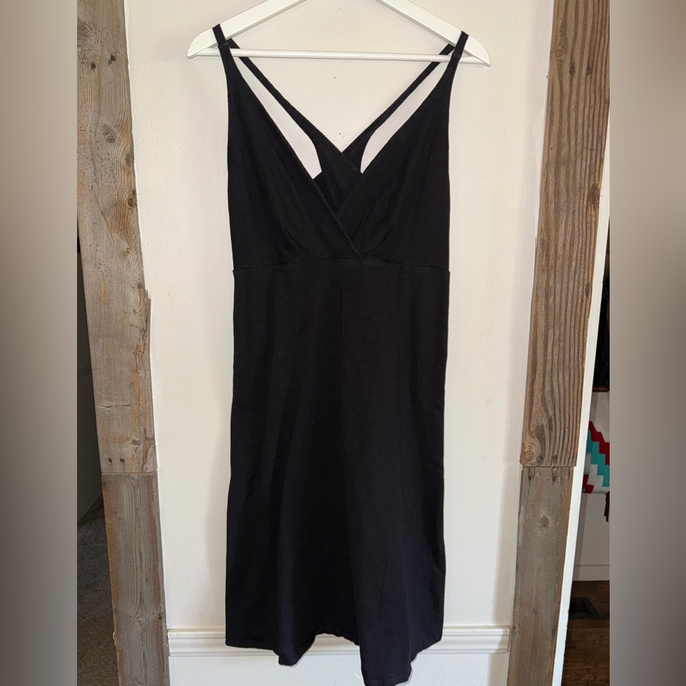 women’s black Patagonia dress